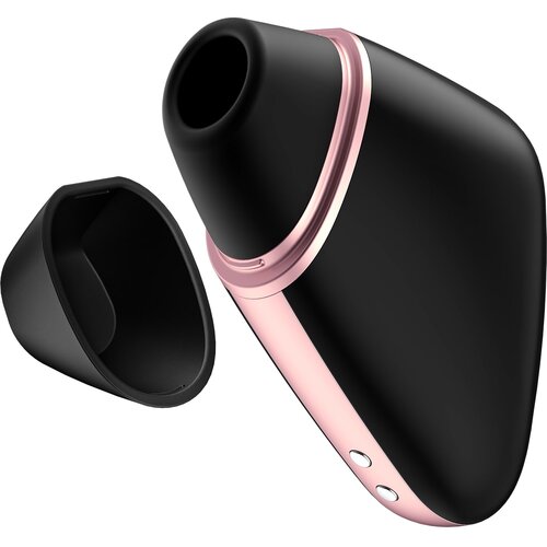 Satisfyer Stimulator Love Triangle APP črn Slike