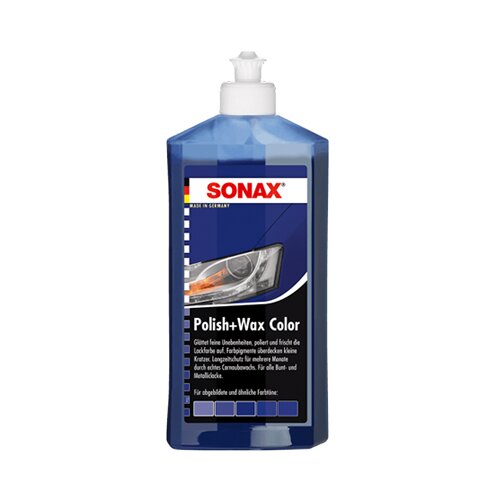 Sonax polir i vosak u boji nanopro plavi Slike