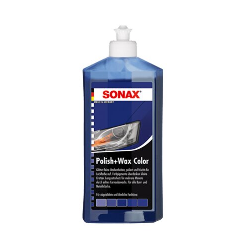 Sonax Sredstvo za poliranje automobila s voskom (250 ml, Plave boje) Slike