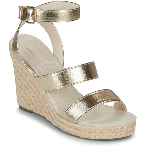 Only ONLAMELIA-16 WEDGE SANDAL FOIL Gold Cijene