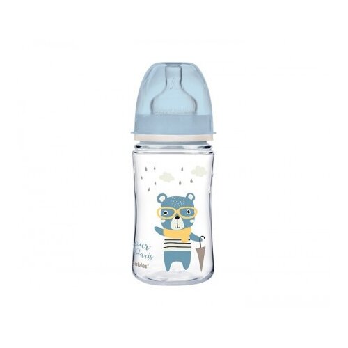 Canpol Bonjour Paris bočica za bebe 3m+ Blue 240 ml Cijene