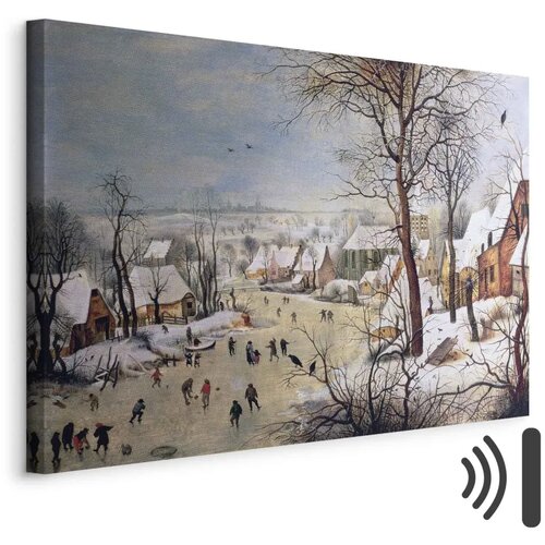  Slika - Pieter Bruegel the Elder – Winter Landscape with Birdtrap 30x20 Akustična Cene