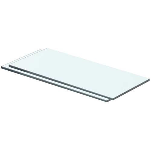 vidaXL Ploče za police 2 kom staklene prozirne 40 x 12 cm Cijene