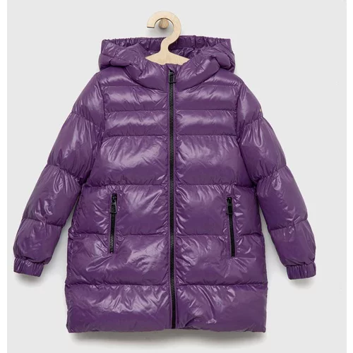 Geox Otroška jakna vijolična barva