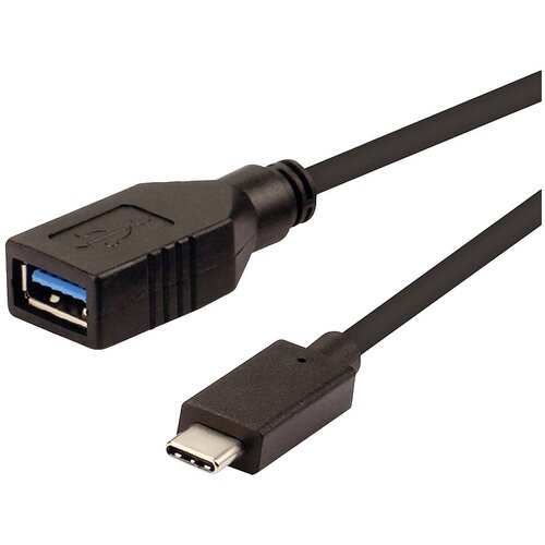 Roline USB kabel USB 3.2 gen. 1 (USB 3.0) USB-C&reg; vtič\, USB-A vtičnica 0.15 m črna 11.02.9030, (20416627) Cene
