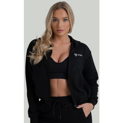 STRIX Ženska dukserica ZOA Zip-Up Black Slike