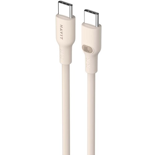 Havit CB6284 - USB Type C to USB Type C cable, 2.0 m (beige) Cijene