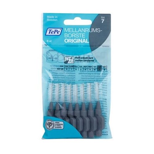 TEPE SWEDEN Original 1,3 mm medzobna &amp;scaron;četka s premerom 1,3 mm 8 ks unisex Slike