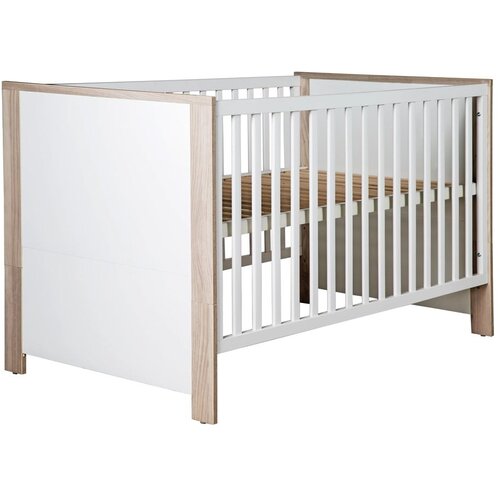 Roba Otroška posteljica v beli in naravni barvi 70x140 cm Olaf – Cene