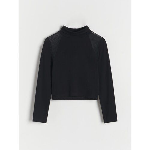Reserved - GIRLS` BLOUSE - crno Slike