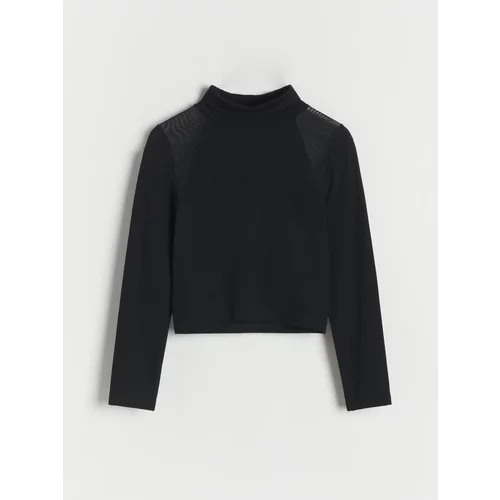Reserved - GIRLS` BLOUSE - crno