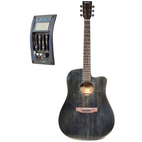 Wakertone Akustična ozvučena gitara CD60CE-BLK Cene