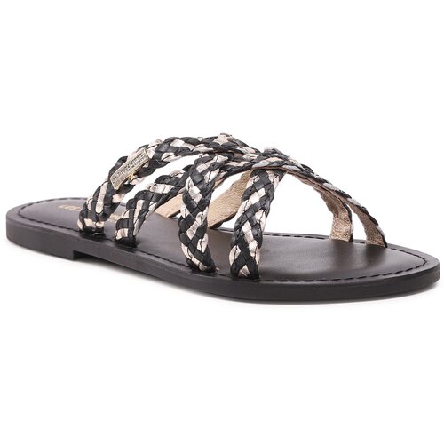 Les Tropeziennes Natikači Diamseo C063423 Black/Gold Slike