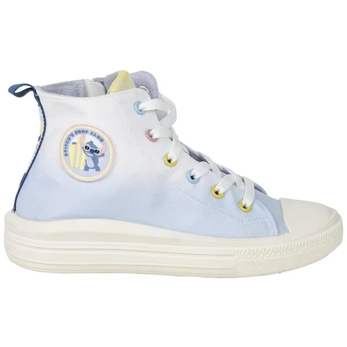 STITCH SNEAKERS PVC SOLE HIGH