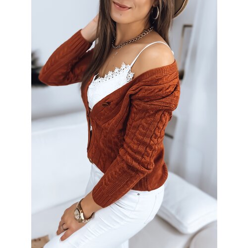 DStreet Women's sweater RIGLA ginger MY1639 Cene