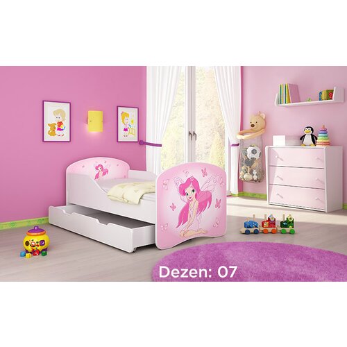  krevet za decu 180X80 cm sa dodatnom fiokom acma 1 45 dezena Slike