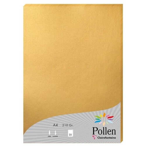 Clairefontaine papir Pollen gold A4/210gr 1/25 Cijene