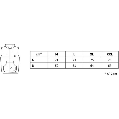 Glano Men&amp;#039;s Quilted Vest with Hood - black Slike