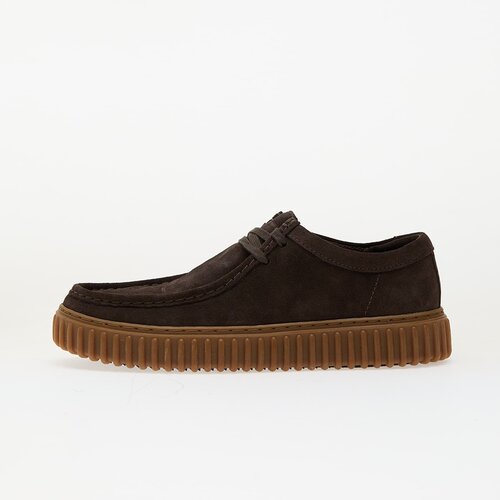 Clarks Sneakers Torhill Lo Dark Brown Suede EUR 8.5 Cene