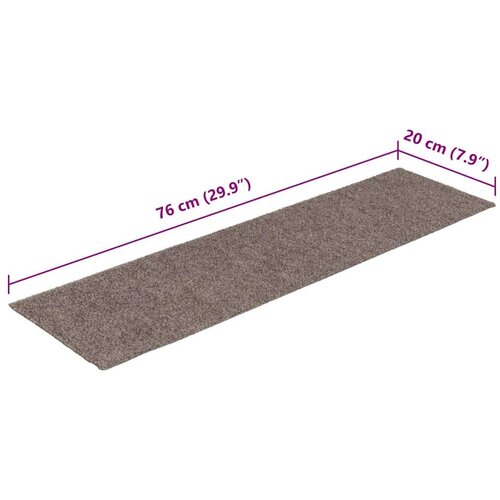  Ljepljivi tepisi za stepenice 30 kom 76x20 cm pravokutne Slike