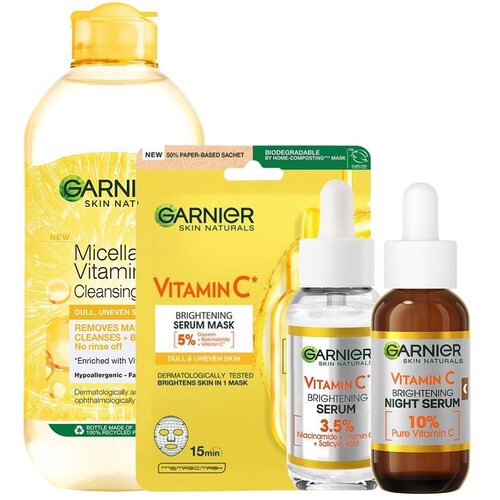 Garnier Vitamin C skincare set Cene