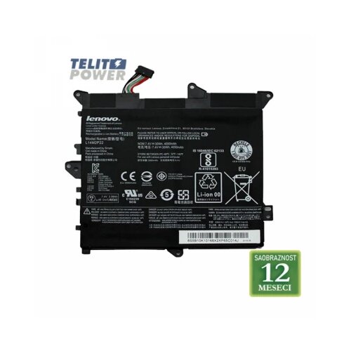  Baterija za laptop lenovo yoga 300 / L14M2P22 7.4V 30Wh / 4050mAh Cene