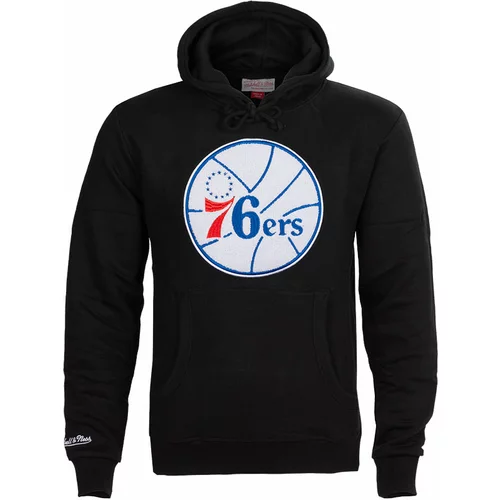 Mitchell And Ness Philadelphia 76ers Mitchell & Ness Chenille Logo pulover s kapuco