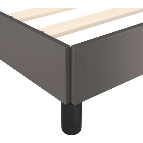 vidaXL Okvir za krevet sivi 90x190 cm od umjetne kože Cene