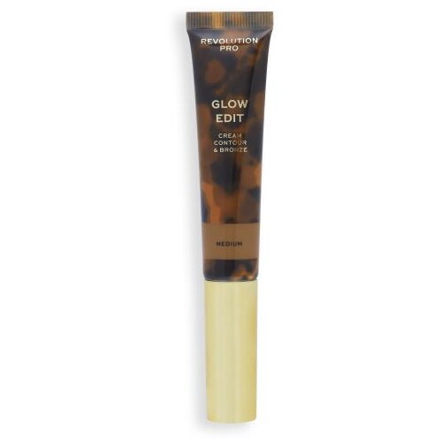 Revolution Glow Edit Cream Contour &amp;amp; Bronze krema za konturiranje 15 ml Nijansa medium Slike