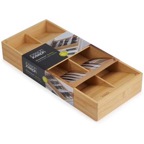 Joseph Joseph Bambusov organizator za pribor v naravni barvi 17,5 x 38 cm DrawerStore &amp;ndash; Slike