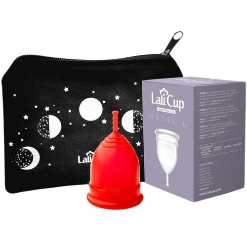 LaliCup Crvena menstrualna ča&scaron;ica (S, M, L, XL) Cijene