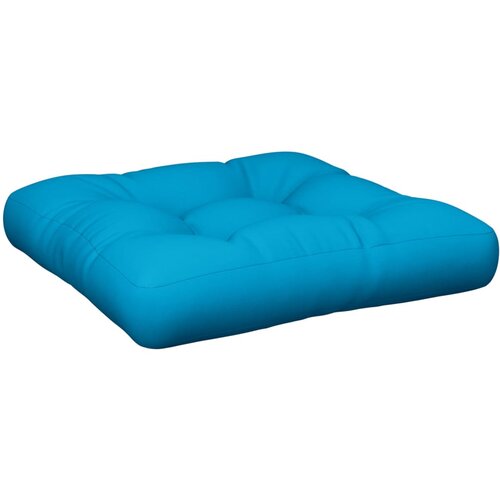 VidaXL Jastuk za palete plavi 50 x 50 x 12 cm od tkanine Slike