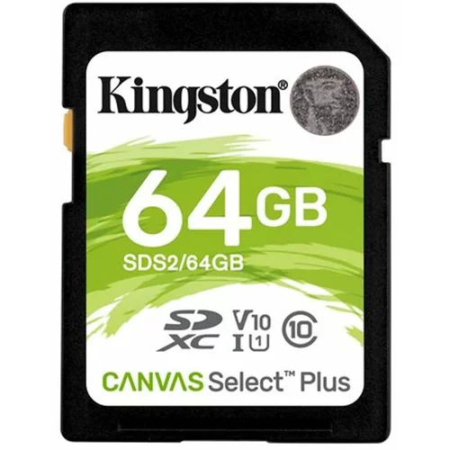 Kingston 64GB SDXC Canvas Select Plus SDS2/64GB