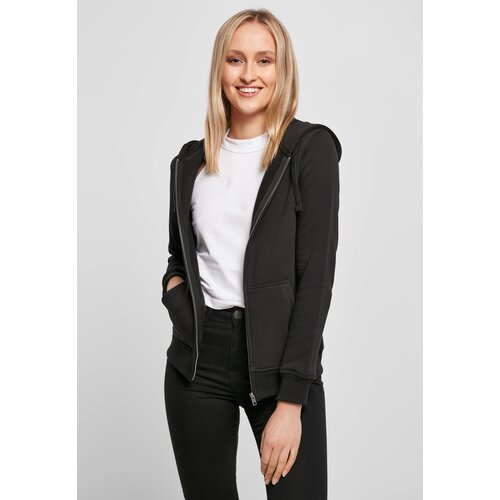 Build your Brand Women&amp;#039;s Sweatshirt Merch Zip Hoody Black Slike