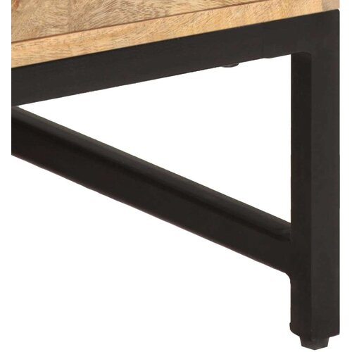  Stolić za kavu 67 x 67 x 45 cm od masivnog drva manga Slike