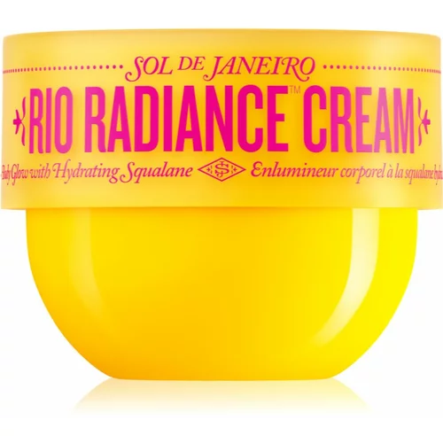 Sol de Janeiro Rio Radiance Cream posvjetljujuća krema za tijelo s hidratantnim učinkom 240 ml