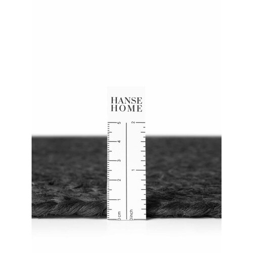 Hanse Home Črn obojestranski/ročno tkan tekač iz jute 80x200 cm Juno &amp;ndash; Slike