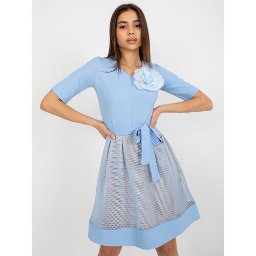 LAKERTA Dress-LK-SK-506551.76P-Light Blue Slike