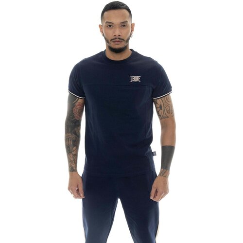 Leone 1947 Majice & Polo majice Man Short Sleeves Easy Modra Cene
