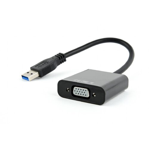 Gembird Adapter USB 3.0 na VGA, črn, blister, (20442258) Cene