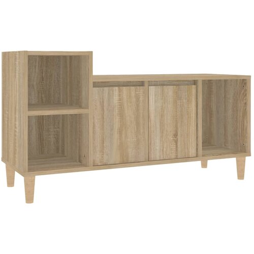 Maison Chic TV omarica - TV stojalo - Televizijska omarica sonoma hrast 100x35x55 cm inženirski les, (21701826) Cene