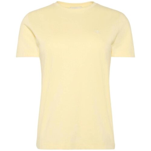 Calvin Klein Jeans Majice s kratkimi rokavi LV0047B2224G 4MY Rumena Cene