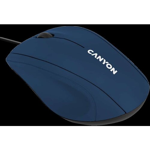 Canyon M-05 Wired Optical Mouse with 3 keys DPI 1000 With 1.5M USB cableBluesize72*108*40mm weight:0.077kg Cijene