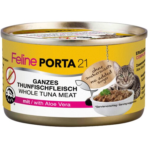 Porta Feline 21 varčno pakiranje 24 x 90 g - Tuna z aloe vero Cene