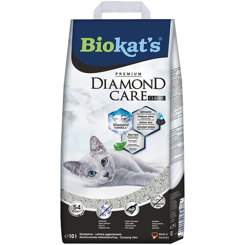 Biokat&acute;s Diamond Care Classic pesek za mačke - Varčno pakiranje: 2 x 10 l Cijene