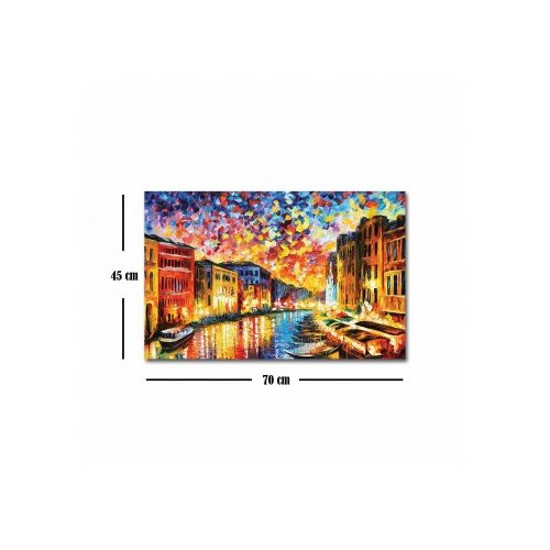 Wallity FAMOUSART-081 multicolor decorative canvas painting Cene