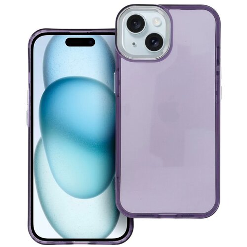  Gumijasti / gel etui Pearl za Apple iPhone 15 (6.1") - vijolični Cene