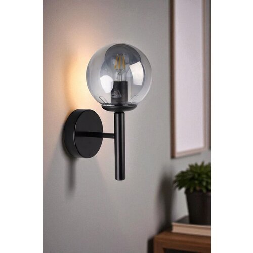 Opviq zidna lampa 8980-1A, crna Slike