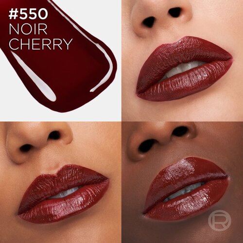 L&amp;acute;Or&amp;eacute;al Paris Infaillible Laque Resistance dolgoobstojna tekoča &amp;scaron;minka ki dodaja hidracijo in sijaj odtenek 550 Noir Cherry 4.3 ml Slike