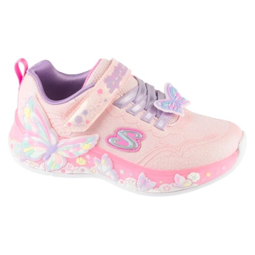 Skechers Nizke superge S-Lights: Butterfly Bliss Rožnata Cene